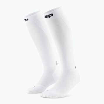 Șosete compresive pentru bărbați CEP Run Tall 5.0 white