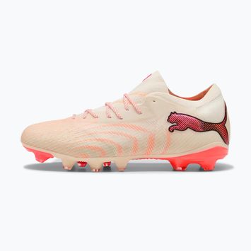 Încățăminte de fotbal PUMA Future 9 Fusin FG/AG sugared almond/puma white/ultra red/puma black