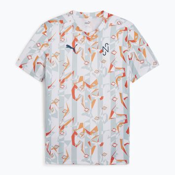 Tricou de fotbal pentru bărbați PUMA Neymar JR Creativity Jersey puma white/hot heat