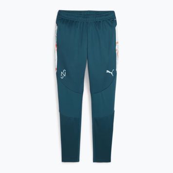 Pantaloni de fotbal pentru bărbați PUMA Neymar JR Creativity Training ocean tropic/hot heat