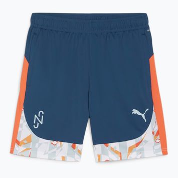 Pantaloni scurți de fotbal pentru copii PUMA Neymar JR Creativity Training ocean tropic/hot heat