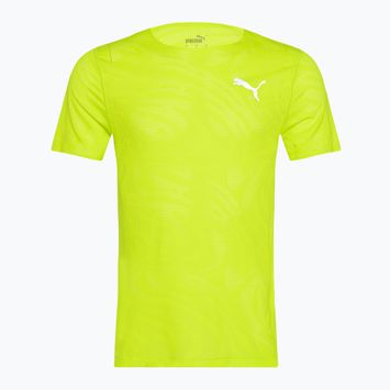 Tricou de alergat pentru bărbați PUMA Run Ultraspun green