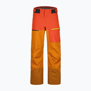 Pantaloni de schi pentru bărbați ORTOVOX 3L Ravine Shell sly fox