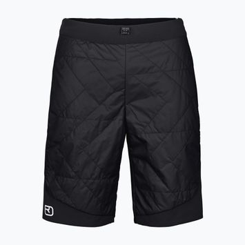 Pantaloni scurți de schi pentru bărbați ORTOVOX Swisswool Piz Boe black raven