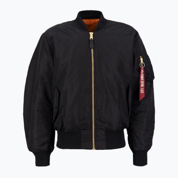 Alpha Industries MA-1 Heritage sacou negru pentru bărbați