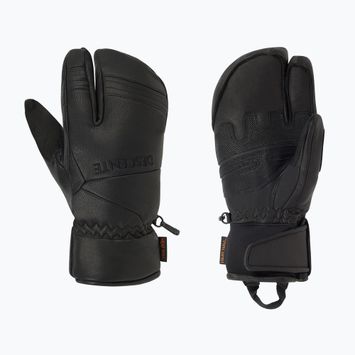 Mănuși de schi pentru bărbați Descente 3 Finger Leather black