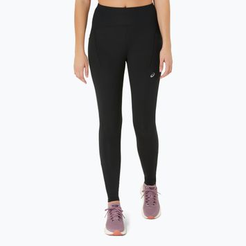 Colanți de alergare pentru femei ASICS Road Winter High Waist performance black