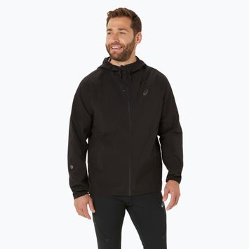 Jachetă de alergare pentru bărbați ASICS Metarun Waterproof performance black