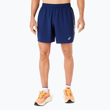 Pantaloni scurți de alergare pentru bărbați ASICS Icon performance blue expanse / birch