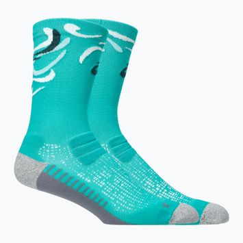 Șosete ASICS Performance Run Crew wave teal