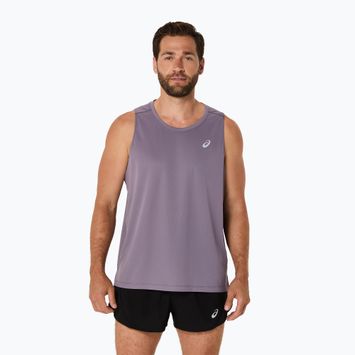 Tank top de alergare pentru bărbați ASICS Core Singlet lavender grey