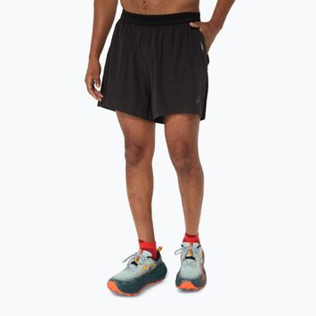 Pantaloni scurți de alergare pentru bărbați ASICS Fujitrail Elite performance black