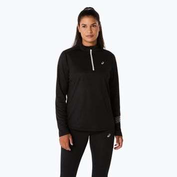 Longsleeve de alergare pentru femei ASICS Icon 1/2 Zip LS Top performance black