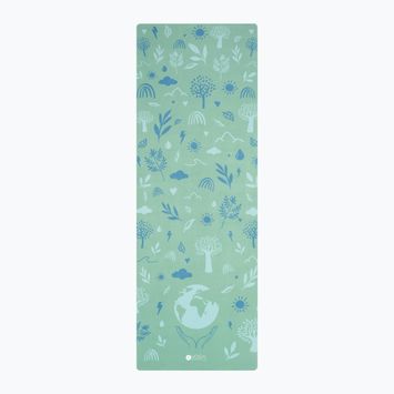 Covoraș de yoga Yoga Design Lab Green Earth 3.5 mm green