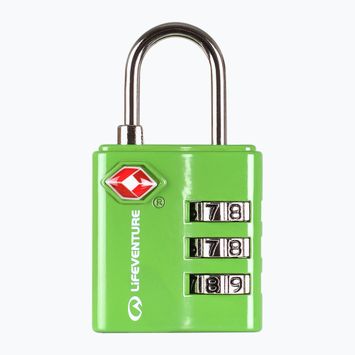 Lacăt Lifeventure TSA Combi Lock green