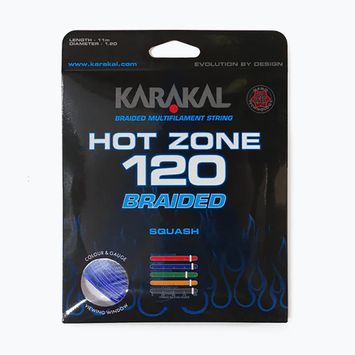 Cordaj de squash Karakal Hot Zone Braided 120 11 m blue