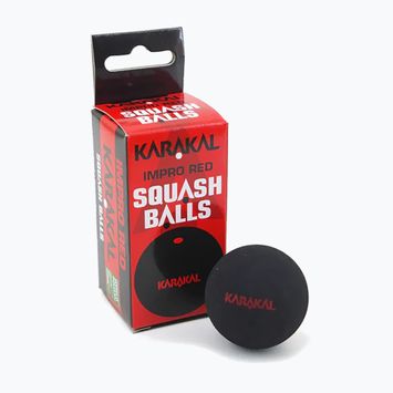 Mingi de squash Karakal Impro Red Dot 12 buc. black