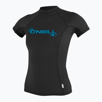 Cămașă de înot pentru femei O'Neill Basic Skins Rash Guard negru 3548