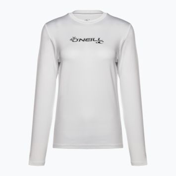 Cămașă de înot pentru femei O'Neill Basic Skins Sun Shirt alb 4340