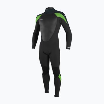 Costum de înot pentru bărbați O'Neill Epic 3/2 Back Zip Full black/gunmetal/dayglo