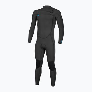 Spumă de înot pentru copii O'Neill Youth Ninja 5/4 Chest Zip Full black/black/black
