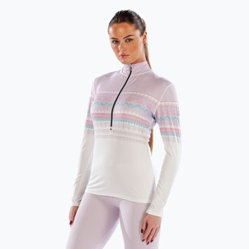 Longsleeve termoactiv pentru femei Surfanic Cozy CarbonDri Limited Edition Zip Neck pink