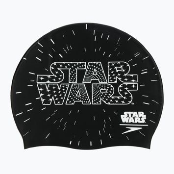 Cască de înot pentru copii Speedo Slogan Print black