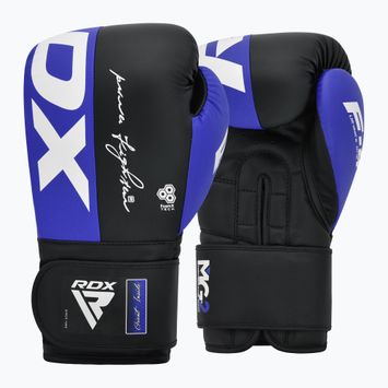 Mănuși de box RDX REX F4 blue/black