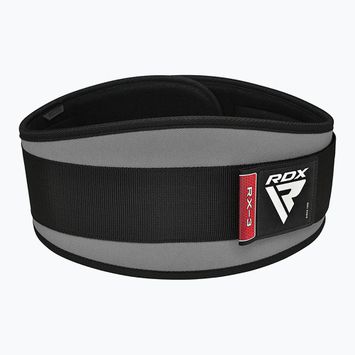 Curea pentru ridicarea greutăților RDX Weightlifting 6" Neoprene Gym X3 grey