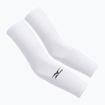 Mâneci compresive Mizuno Armguard albe 32EY6553Z01