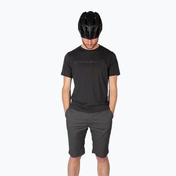 Pantaloni scurți de ciclism pentru bărbați Endura Hummvee Chino W/Liner grey