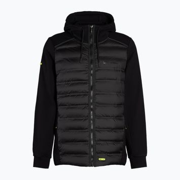 Jachetă cu fermoar pentru bărbați Ridgemonkey Apearel Heavyweight negru RM653