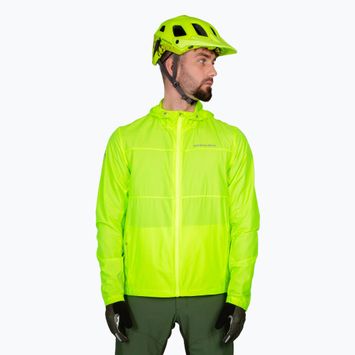 Geacă de ciclism pentru bărbați Endura Hummvee Windshell hi-viz yellow