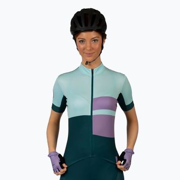 Tricou de ciclism pentru femei Endura FS260 Print S/S violet