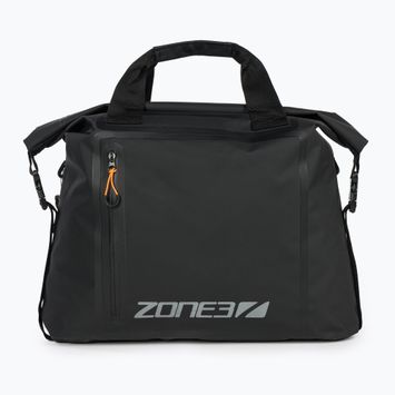 ZONE3 impermeabil Wetsuit sac de negru / portocaliu