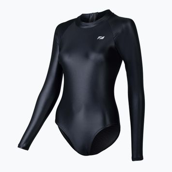 Costum de baie dintr-o singură piesă pentru femei ZONE3 OWS Ti+ Thermal High Neck negru