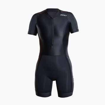 Combinezon de triatlon pentru femei ZONE3 Activate+ Trisuit black