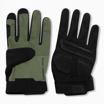 Mănuși de ciclism Endura Loop Full Finger machair green