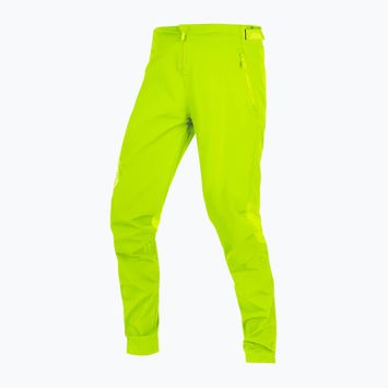 Pantaloni de ciclism pentru bărbați Endura MT500 Burner Lite lime green