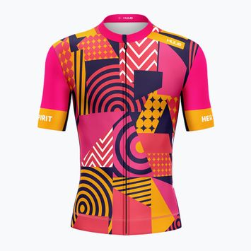 Tricou de ciclism pentru femei HUUB Her Spirit patchwork