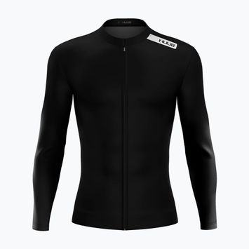 Longsleeve de ciclism pentru bărbați HUUB Attain black