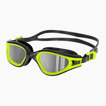 Ochelari de înot  HUUB Aphotic II Fluo yellow / black / photochromatic