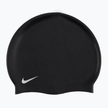 Șapcă de înot pentru copii Nike Solid Silicone negru TESS0106-001