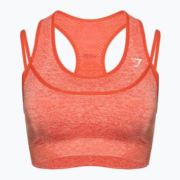 Sutien de antrenament Gymshark Vital Rise Sports red / marl