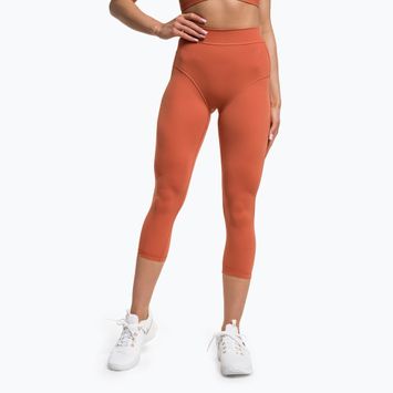 Jambiere de antrenament pentru femei Gymshark KK Twins pământ portocaliu