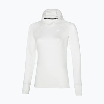 Bluză de alergat pentru femei Mizuno Warmalite Hooded LS white Mizuno Warmalite Hooded LS white