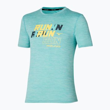 Tricou de alergare pentru bărbaț Mizuno Core Run Tee aquifer