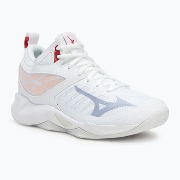 Încălțăminte de volei pentru femei Mizuno Wave Dimension white/aleutian/cloud pink