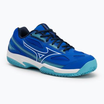 Încălțăminte de tenis Mizuno Break Shot 4 CC mugen blue/ white/ river blue