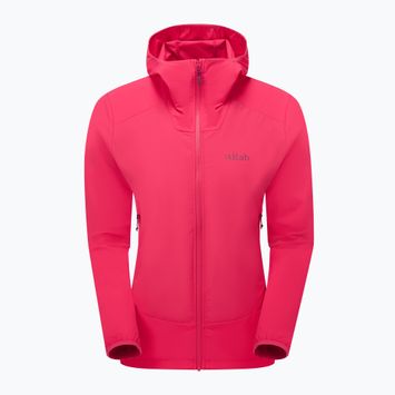 Geacă softshell pentru femei  Rab Borealis Hoody watermelon